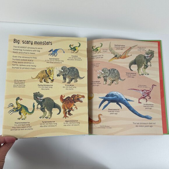 🍋 4/$20  The Usborne Big Book of Dinosaurs | Kids Books Childrens Books - Picture 4 of 7